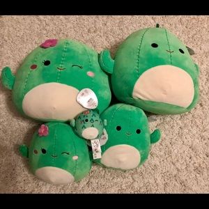 Squishmallow bundle cactus family